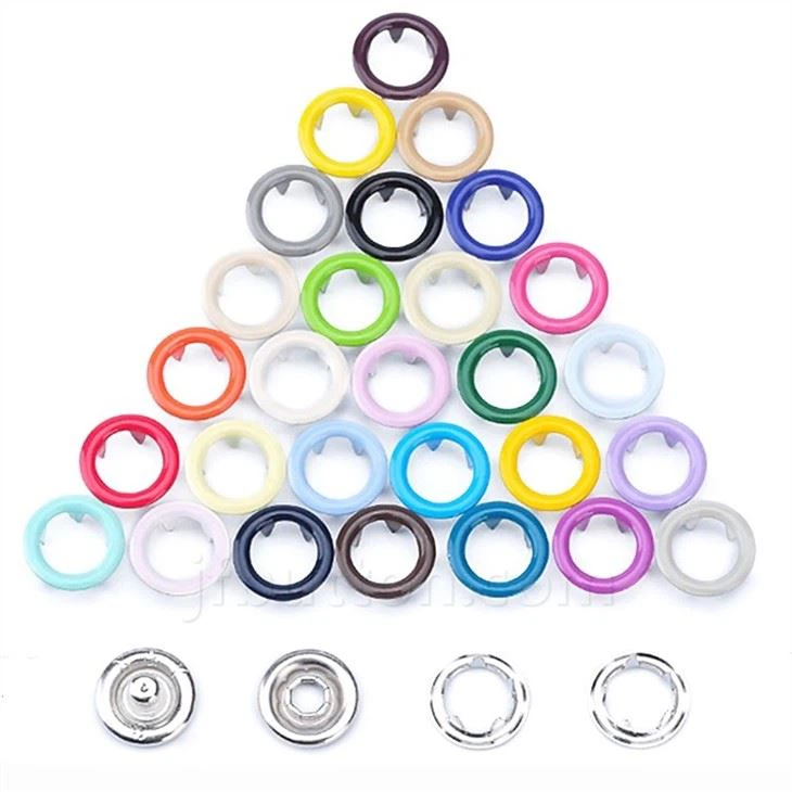 Open Ring Snap Fasteners