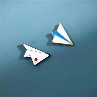 Flugzeug-Pin-Abzeichen