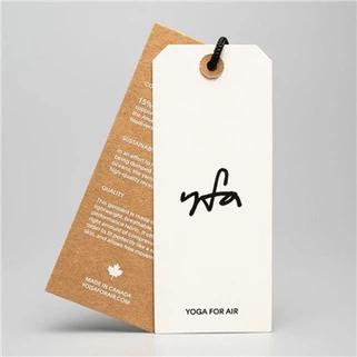 Kraft Paper Hang Tags bedruckbar