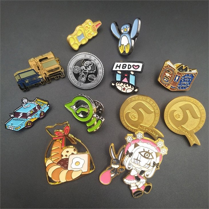 Suit Pin Badge