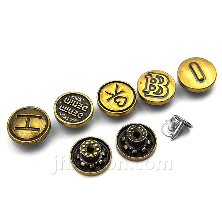 Heavy Duty Replacement Jean Buttons