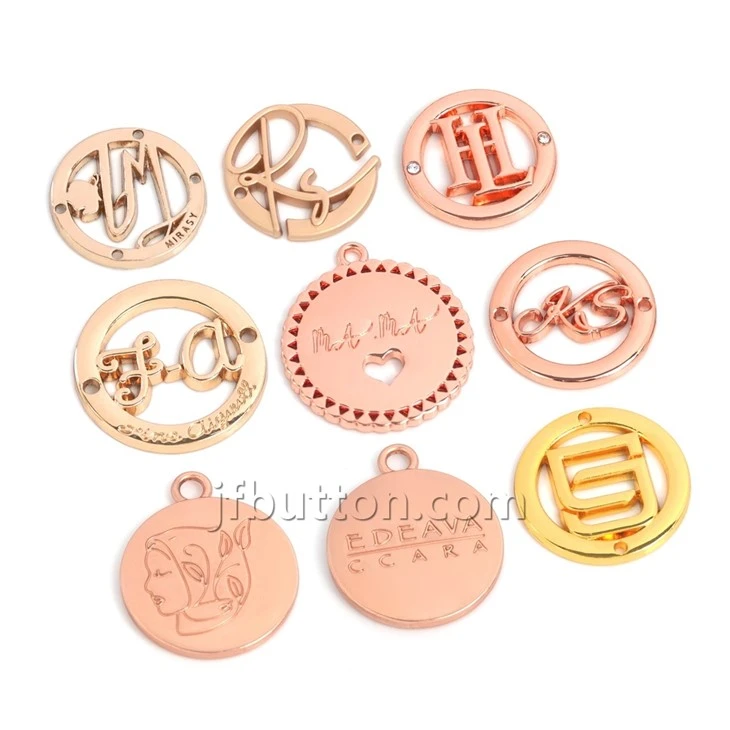 Small Metal Logo Plates