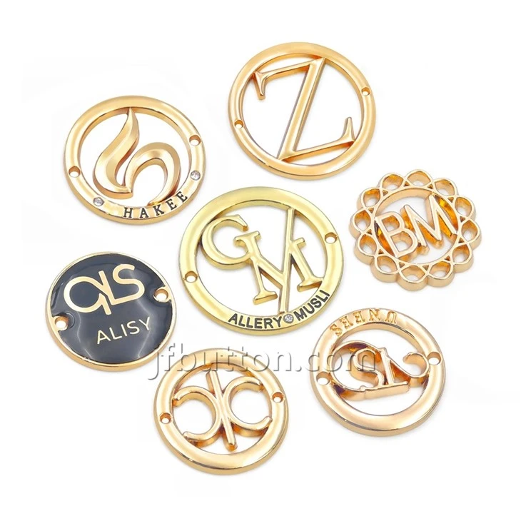 Small Metal Logo Plates
