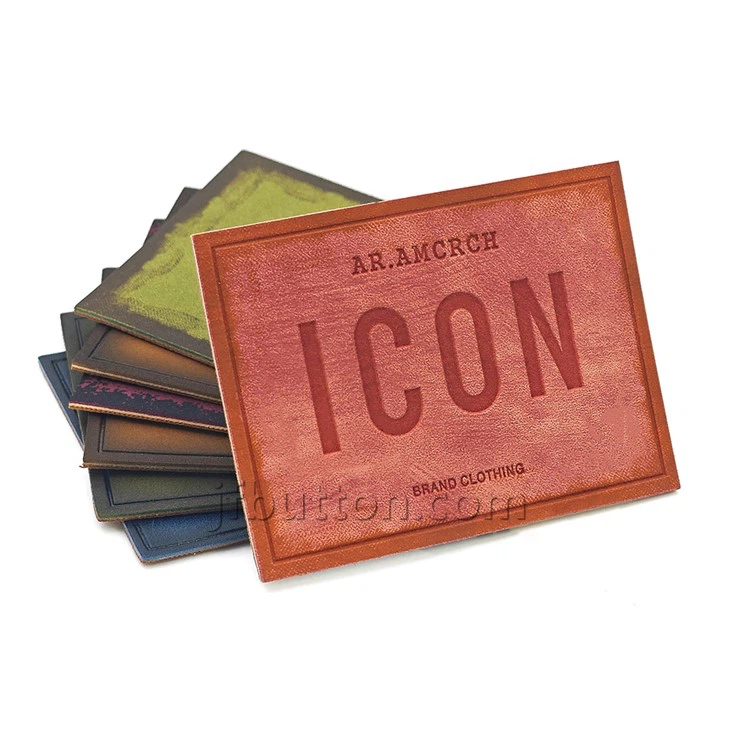 Faux Leather Handmade Labels