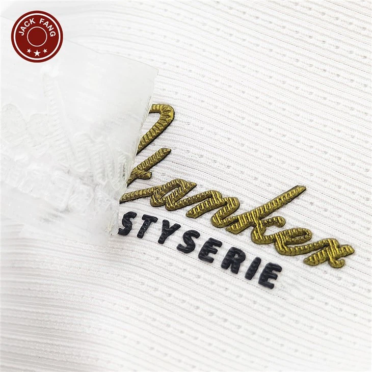 Heat Transfer Patch With Name For Clothing factory