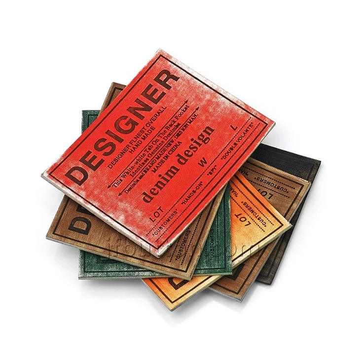 Jeans Leather Patch Labels