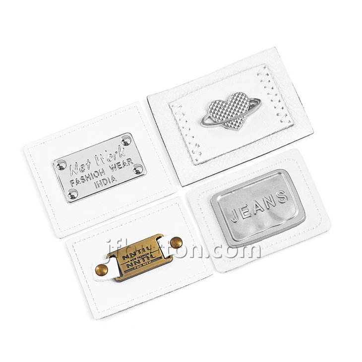 Leather Tags for Crochet Items