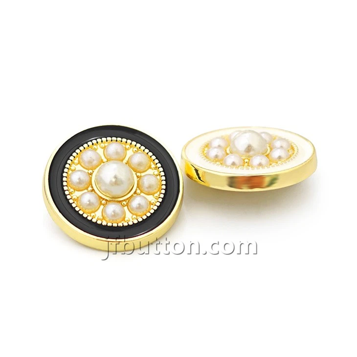 Metal Flower Shank Button factory