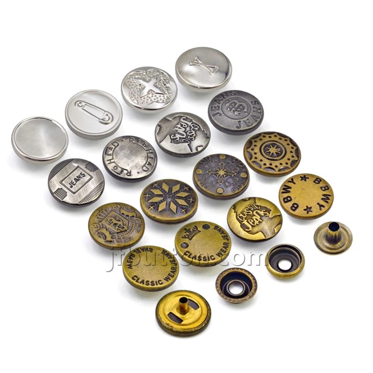 Metal Press Stud Buttons