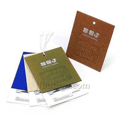 Kleidung Hang Tags mit String