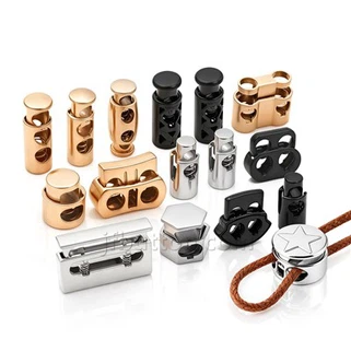 Elastischer Kordelstopper aus Metall