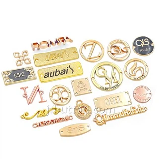Personalisierte Metallanhänger für Handtaschen