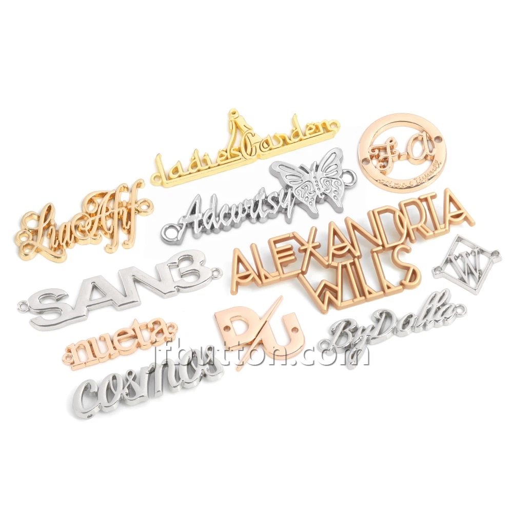 letter metal label letter metal label