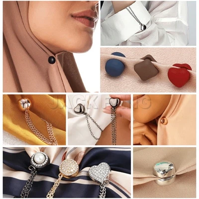7 verschiedene Arten von Hijab-Anstecknadeln