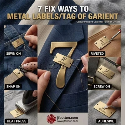 7 Möglichkeiten, Metalletiketten/-etiketten an Kleidungsstücken zu reparieren