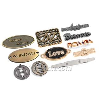 Metallname -Platten